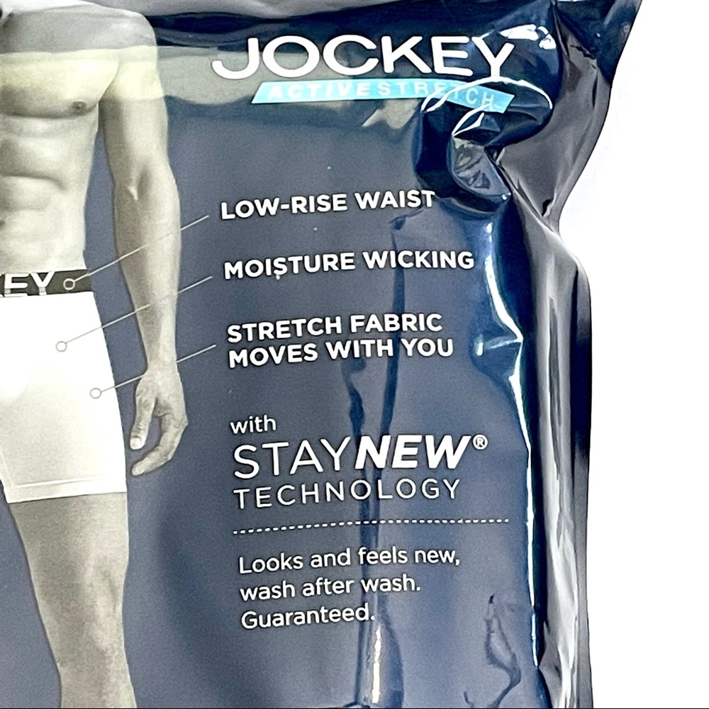 Jockey Men’s Midway Briefs 3 Pack Cotton Stretch S - Picture 7 of 13